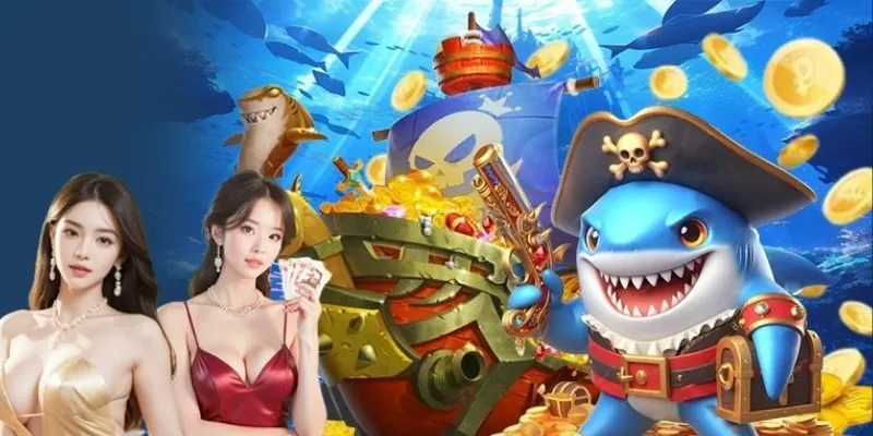 Bắn cá nhận xu mỗi ngày với giao diện đại dương sống động