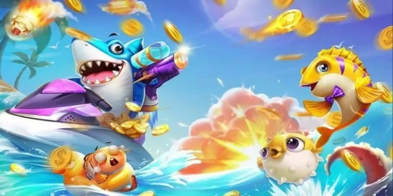Bắn cá vàng với hiệu ứng đồ họa sống động, cuốn hút ngay từ cái nhìn đầu tiên