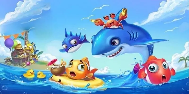 Bắn cá vàng mang đến thế giới đại dương rực rỡ cùng nhiều loài cá độc đáo