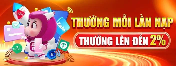 thưởng mỗi lần nạp